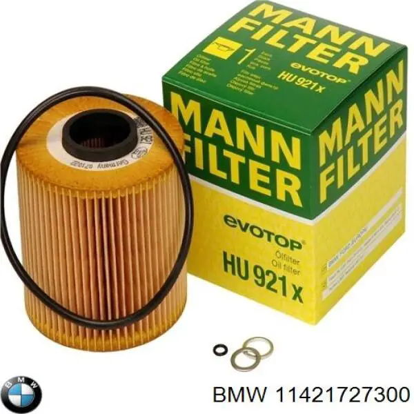 11421727300 BMW Масляный фильтр двигателя