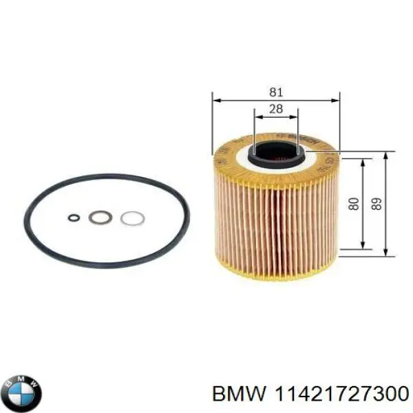 Фильтр очистки масла центробежный BMW 11421727300 цена, от 3.89 USD