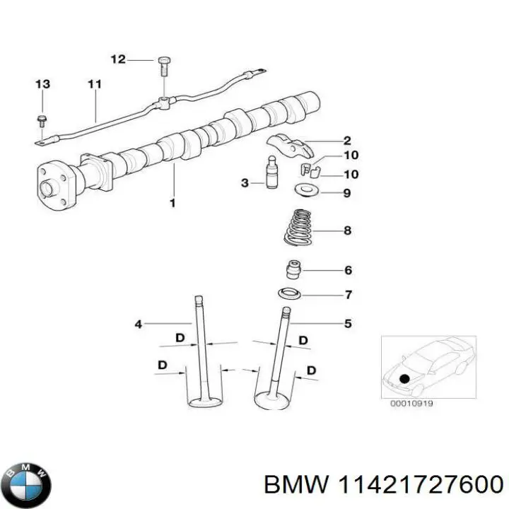  11421727600 BMW