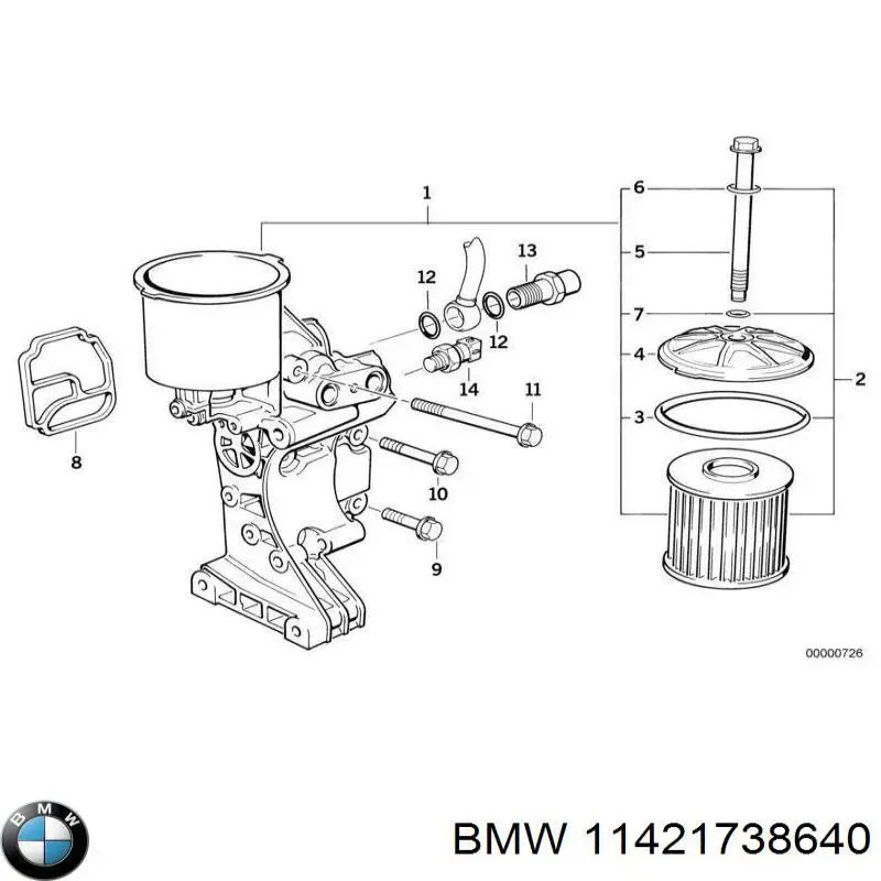  11421738640 BMW