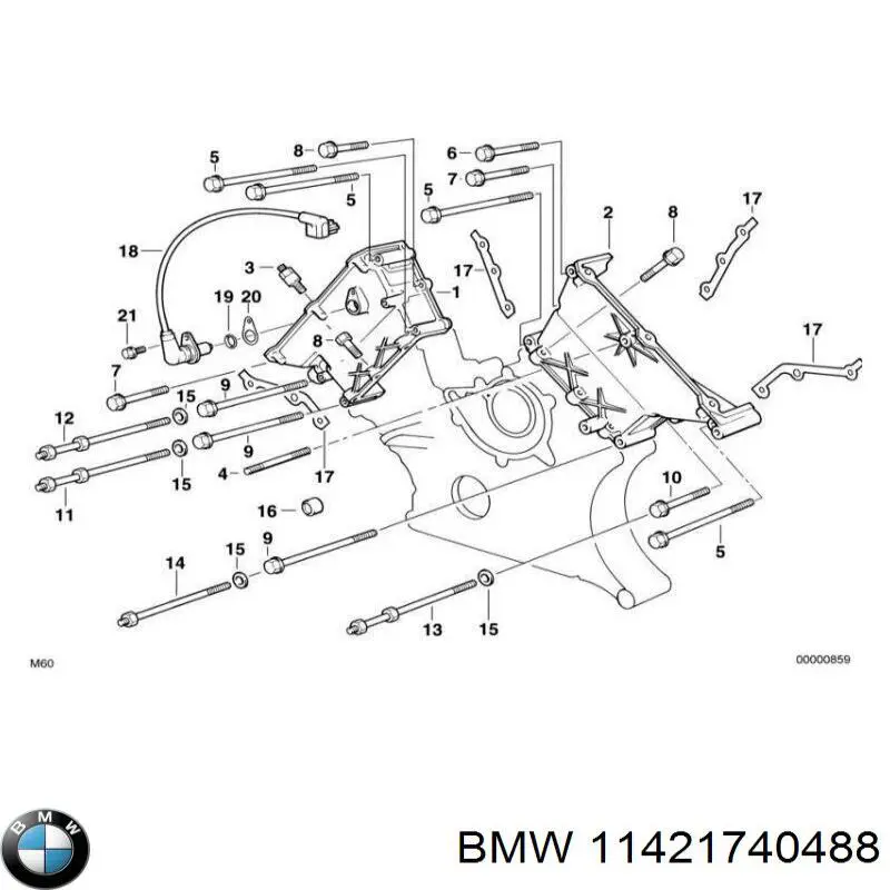 BMW 11421740488 цена, от 16.07 USD