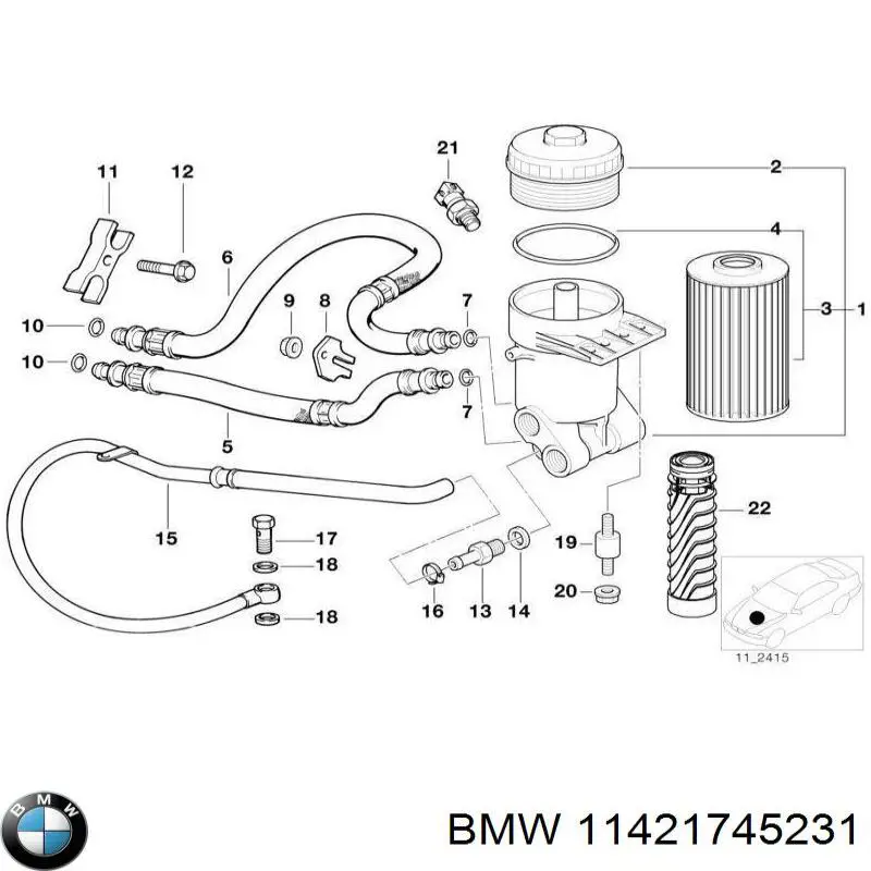 11421745231 BMW 