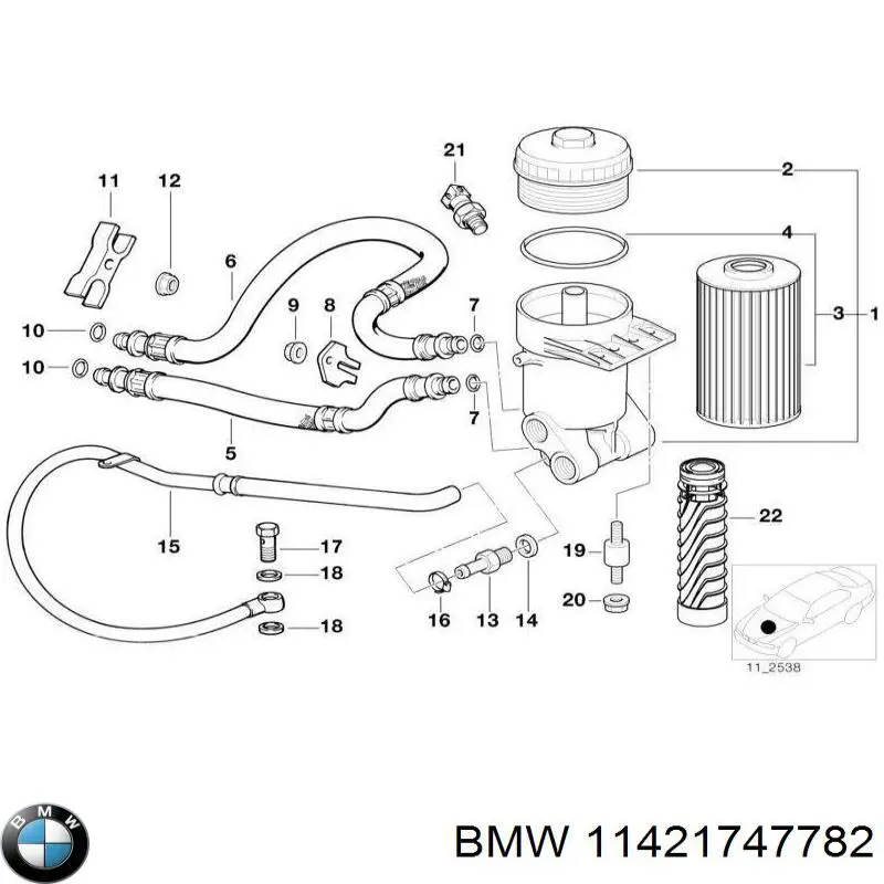  11421747782 BMW