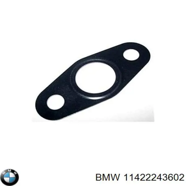 11422243602 BMW прокладка шланга отвода масла от турбины