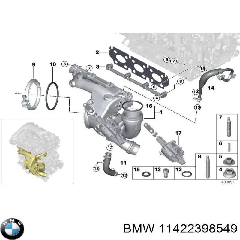  11422398549 BMW