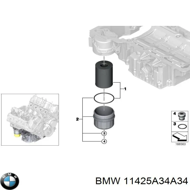  BMW 11425A34A34 цена, от 48.52 USD