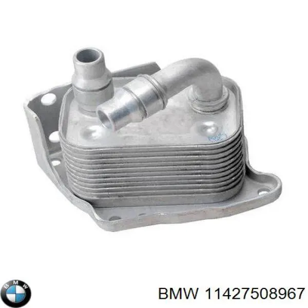 Купить 11427508967 BMW Радиатор масляный (холодильник), под фильтром