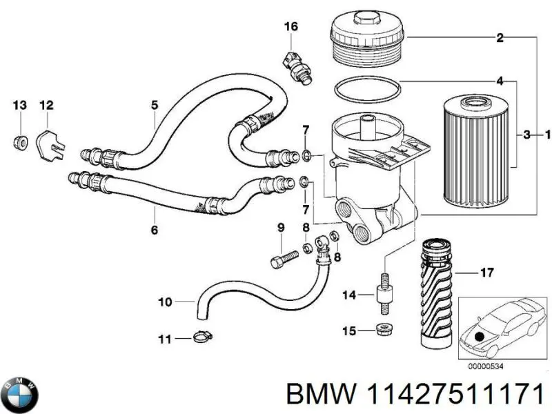 11421742921 BMW 