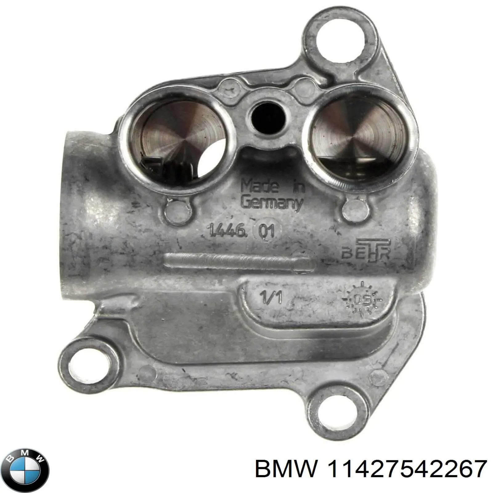 Termostato do sistema de lubrificação de motor para BMW X5 (E70)
