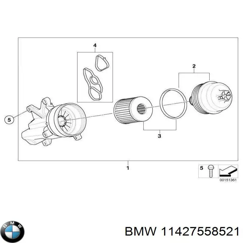  11427558521 BMW