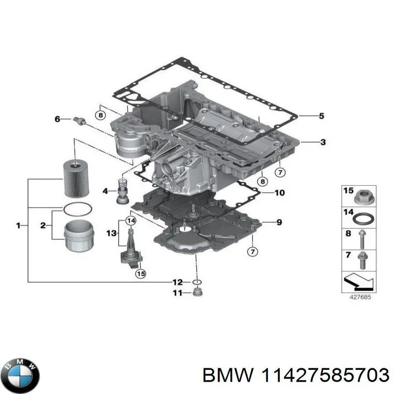  11427585703 BMW