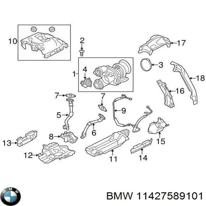 Купить 11427589101 BMW 