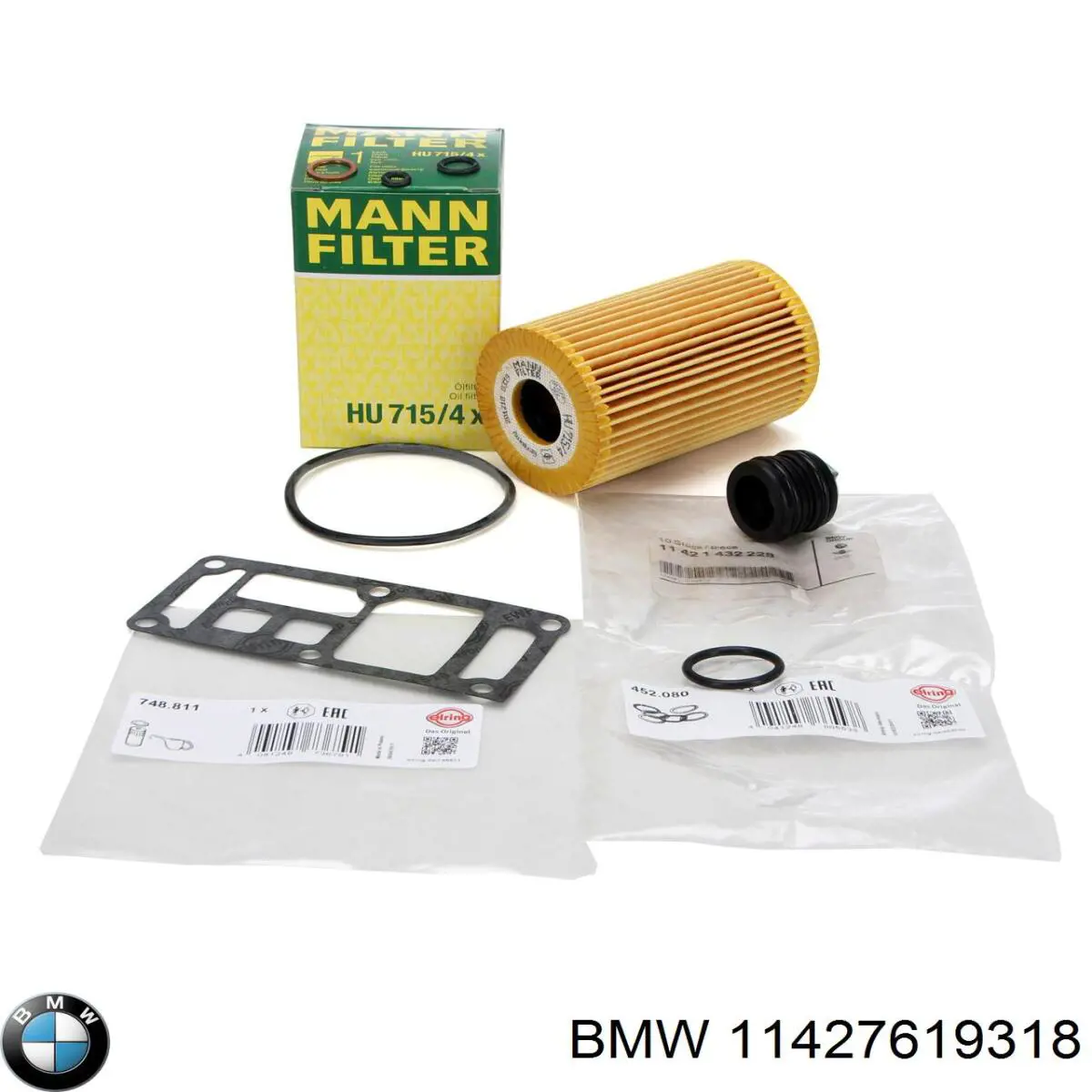 Масляный фильтр 11427619318 BMW