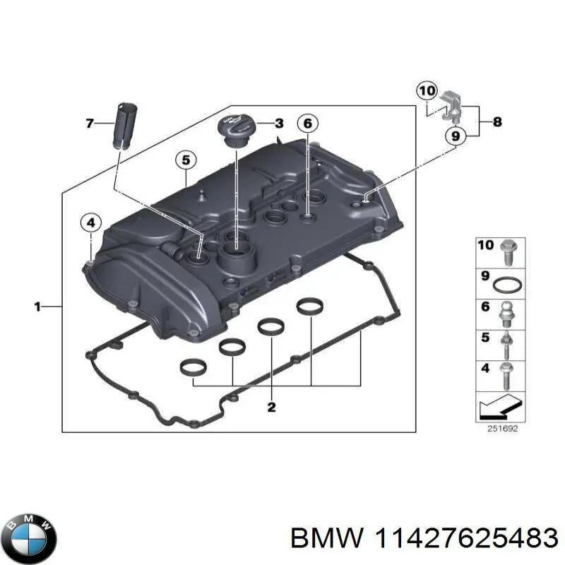  11427625483 BMW