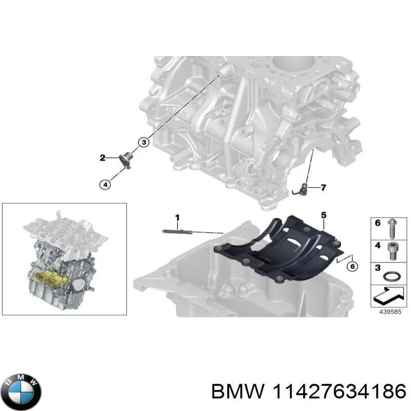  11427634186 BMW