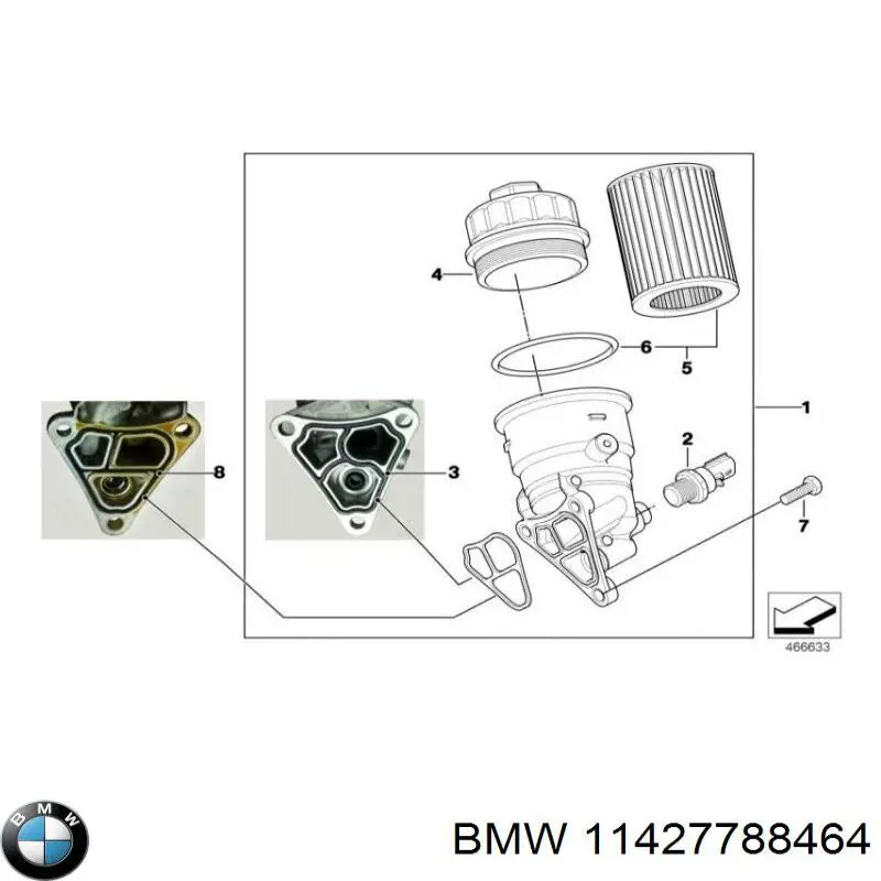  BMW 11427788464 цена, от 1.09 USD