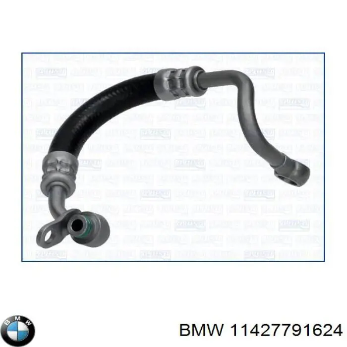Купить 11427791624 BMW Трубка (шланг) подачи масла к турбине