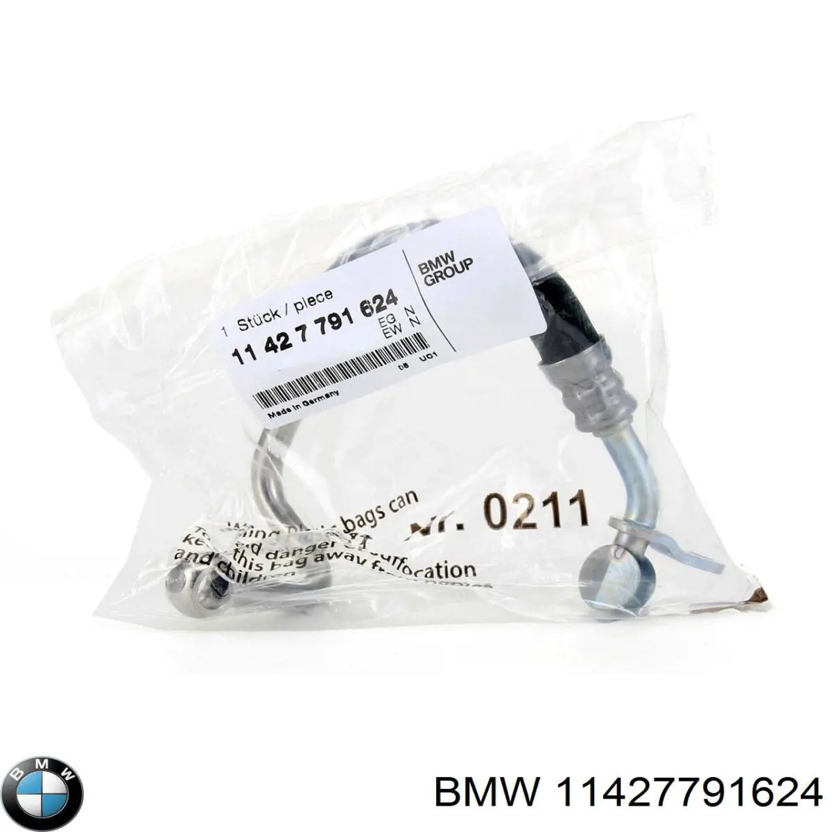 11427791624 BMW Подача масляная труба