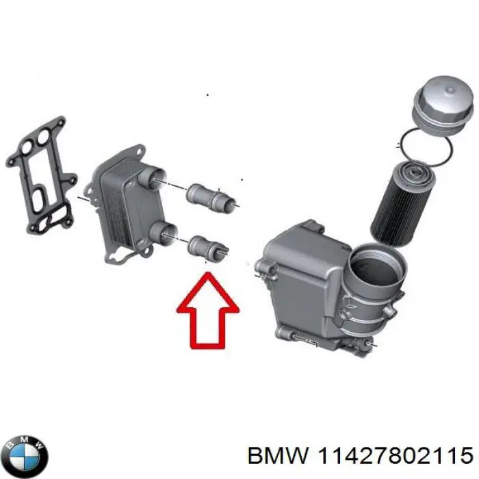 3F122028 AND Штуцер масляного радиатора