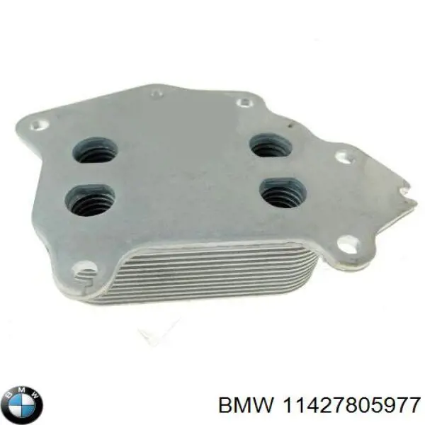 Радиатор масляный (холодильник), под фильтром BMW 11427805977 цена, от 18.34 USD