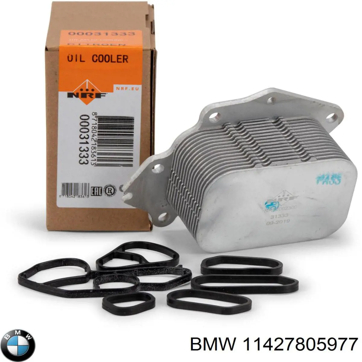 Купить 11427805977 BMW Радиатор масляный (холодильник), под фильтром