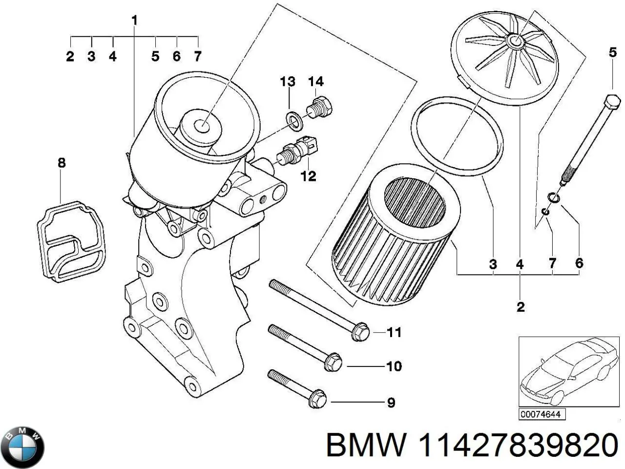  11427839820 BMW