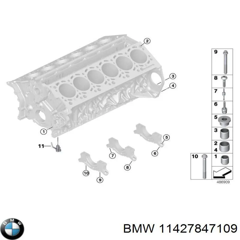 Фильтр очистки масла центробежный BMW 11427847109 цена, от 37.80 USD