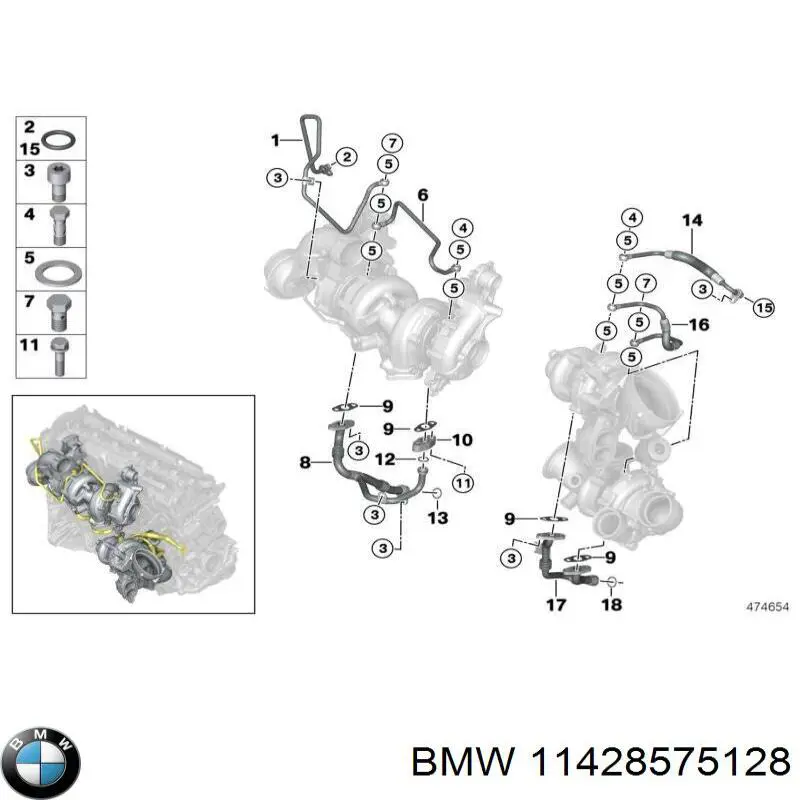 11428575128 BMW 