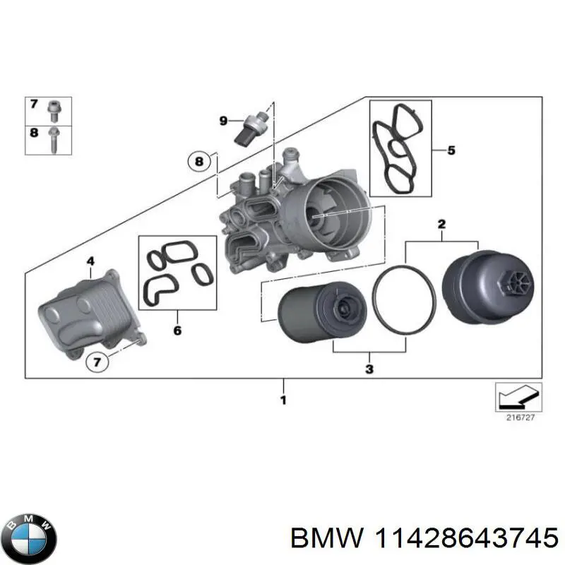 11428643745 BMW 