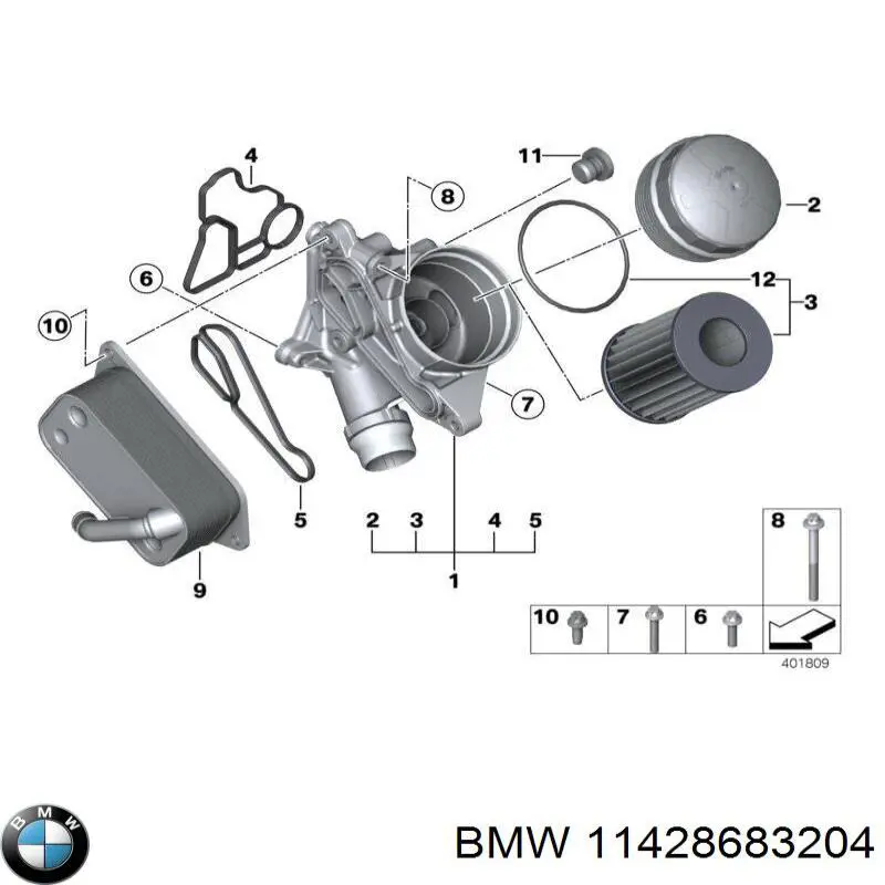 Масляный фильтр 11428683204 BMW