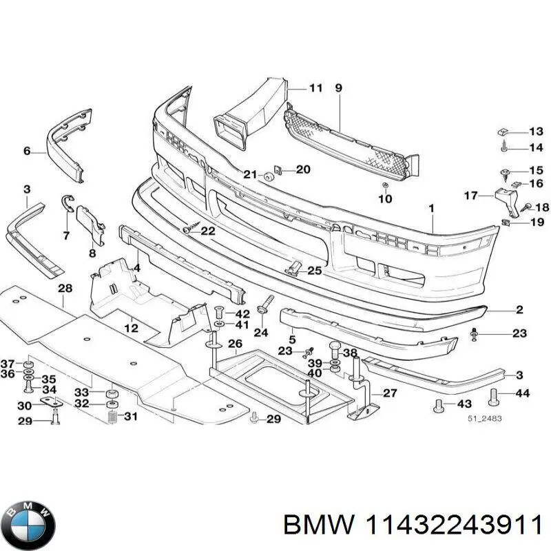Купить 11431738944 BMW Индикатор уровня масла в двигателе