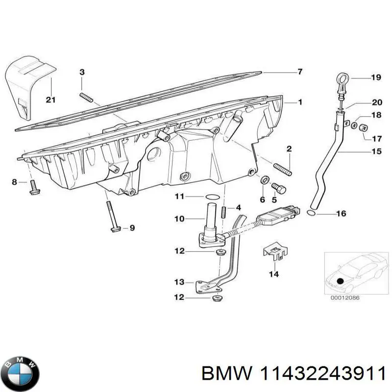 Индикатор уровня масла BMW 11431738944 цена, от 6.33 USD