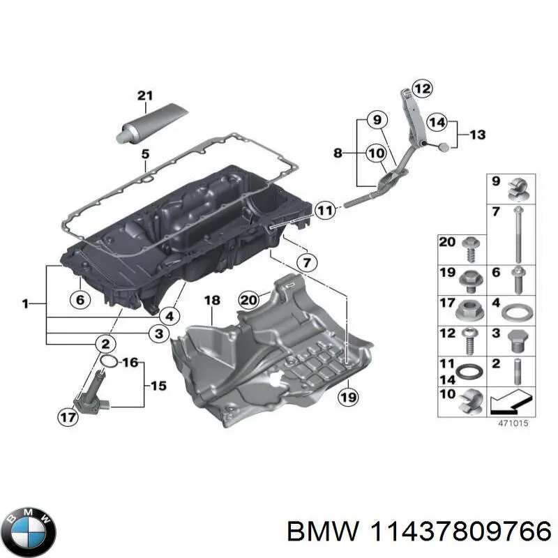  BMW 11437809766 цена, от 918.75 UAH