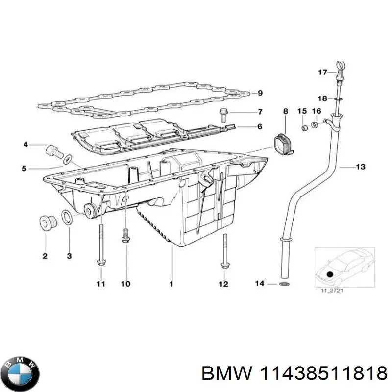  BMW 11438511818 цена, от 28.22 USD