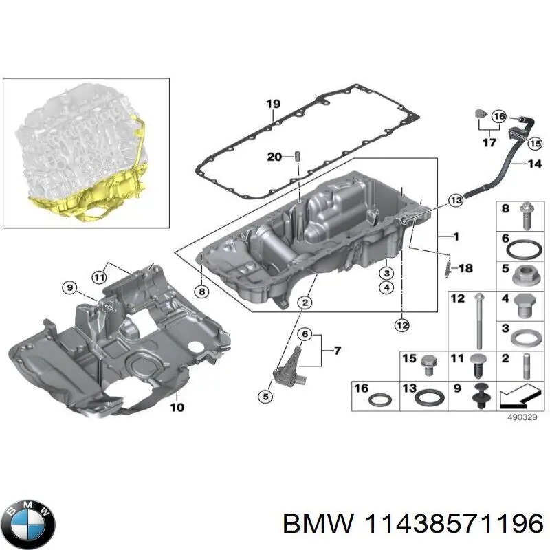 11438571196 BMW 