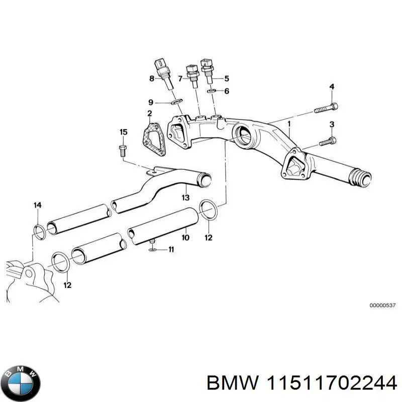 Купить 11511702244 BMW 