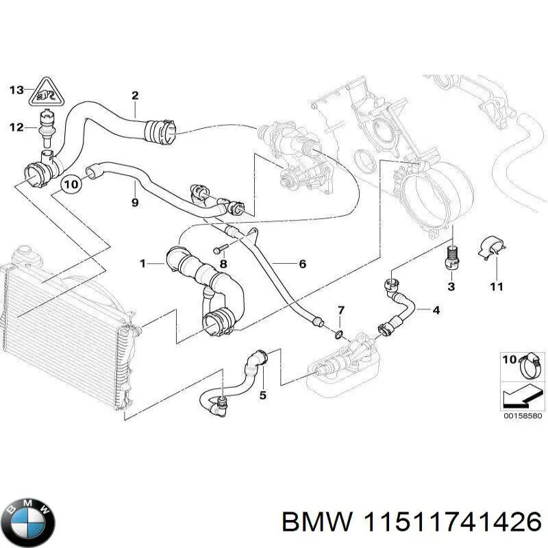 11511741426 BMW 