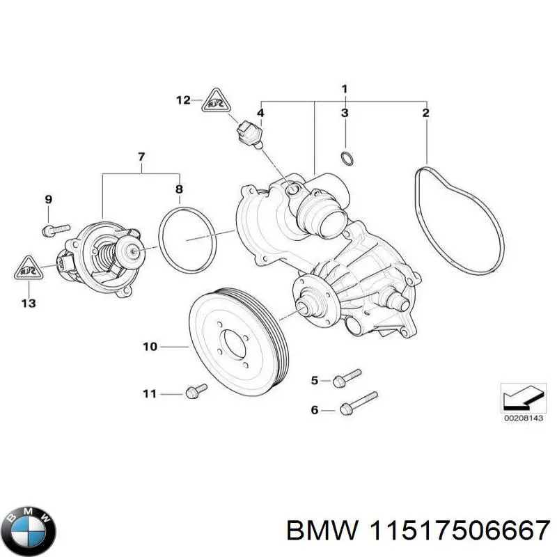  11517506667 BMW