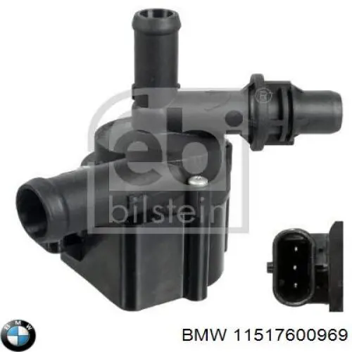 Купить 11517600969 BMW Помпа водяная, дополнительная электрическая