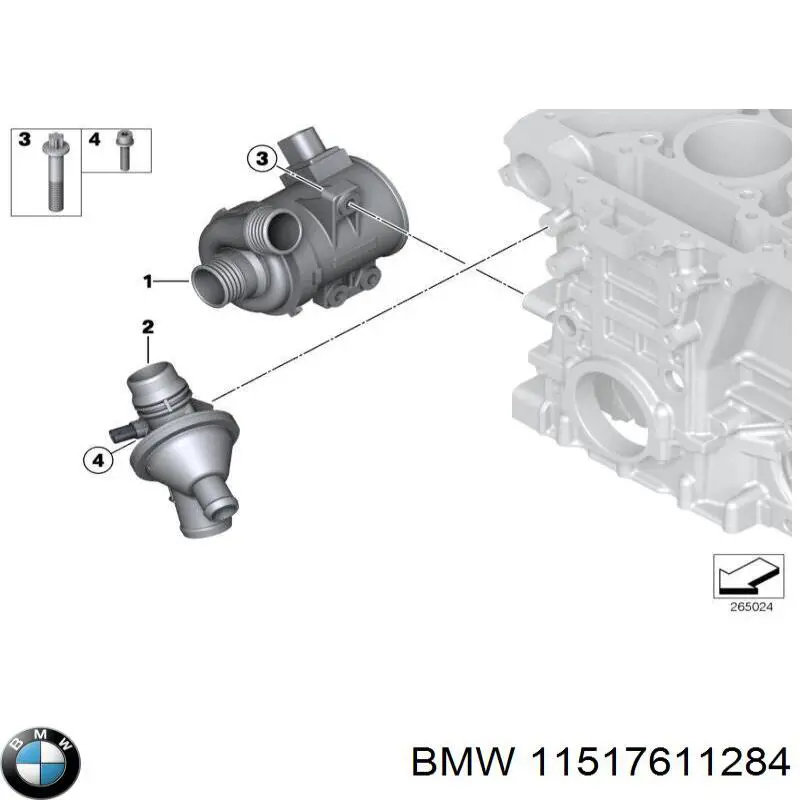 11517611284 BMW 