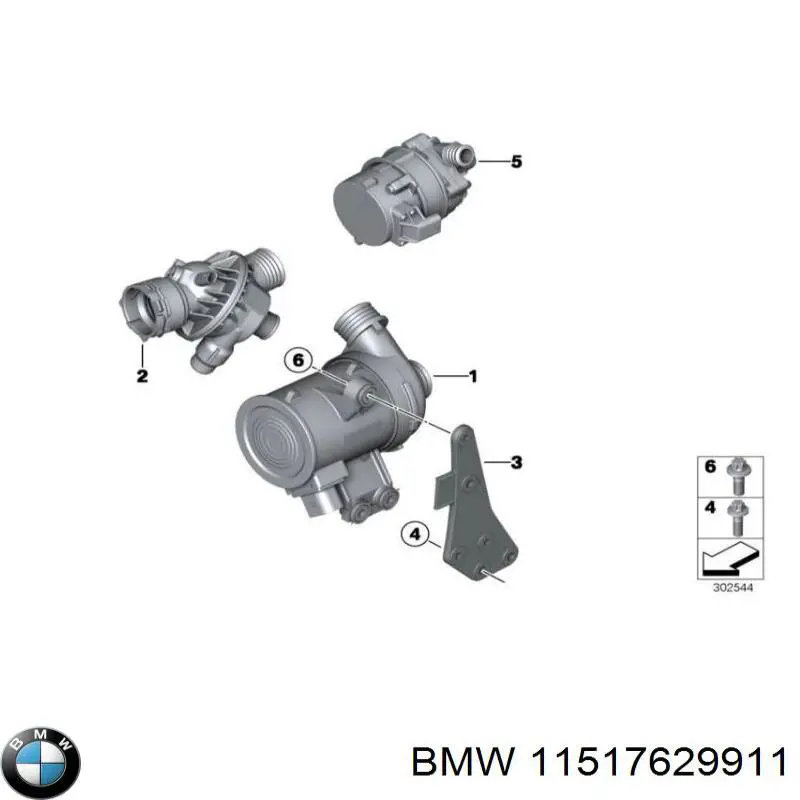 11517629911 BMW radiador de aparelho de ar condicionado