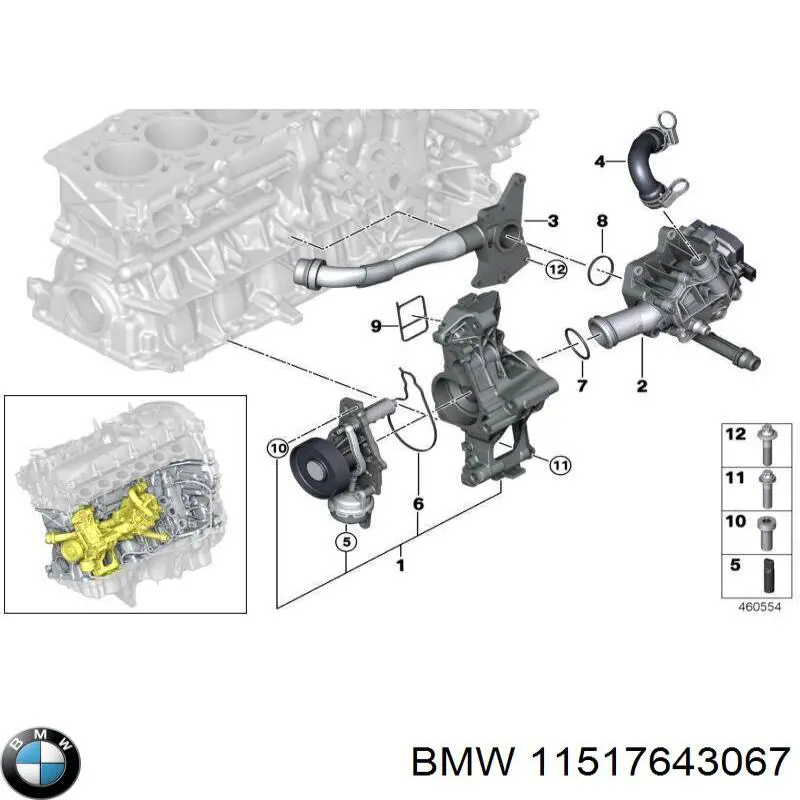 11517643067 BMW 