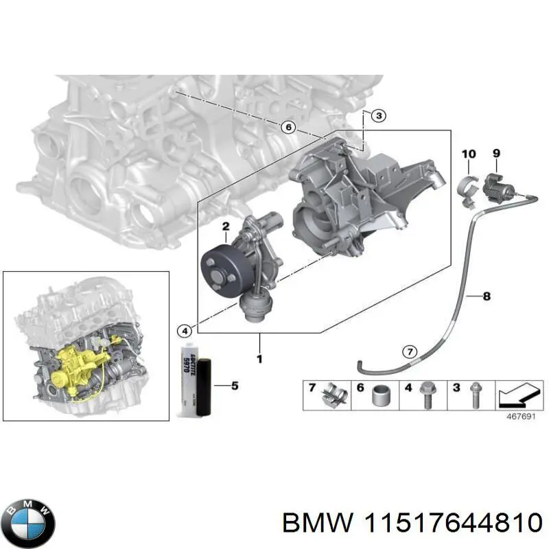 11517644810 BMW 