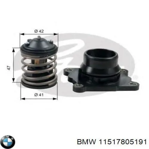 Tapa de termostato 11517805191 BMW