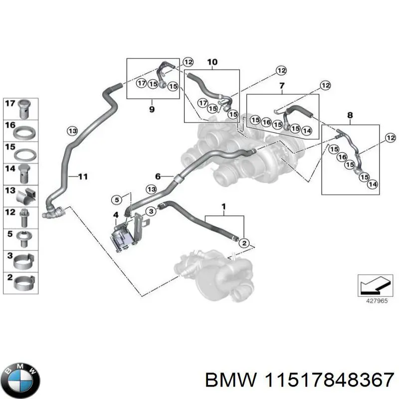  11517848367 BMW