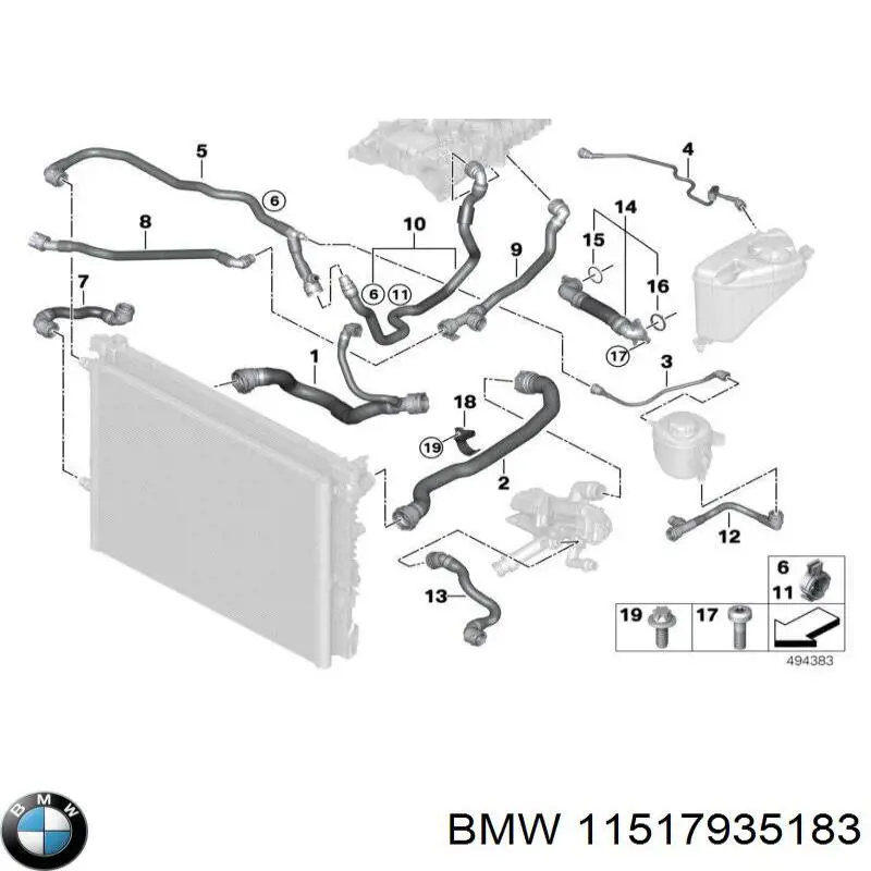  11517935183 BMW