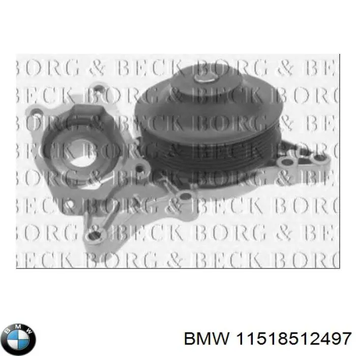 11518512497 BMW Насос водяной