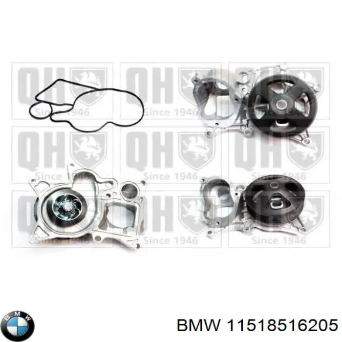 Помпа охлаждения BMW 11518516205 цена, от 81.15 USD