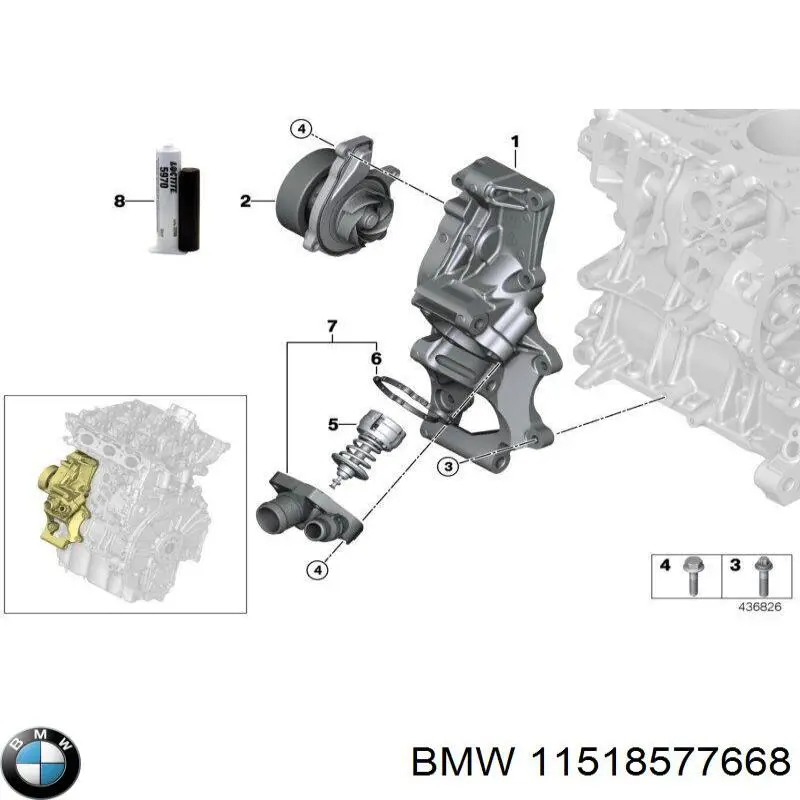  11518577668 BMW