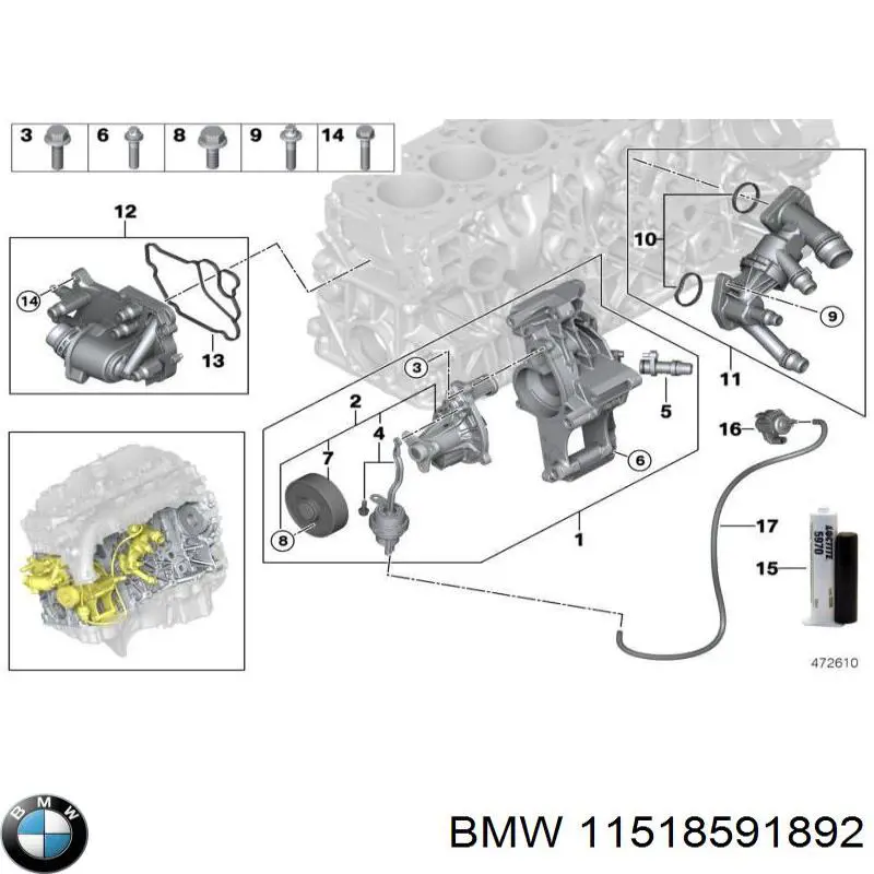  11518591892 BMW